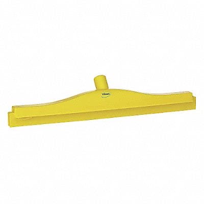 VikanSqueegee,Ultra Hygiene,Dbl Blade,20",PP/RB,YL, 7713, Yellow