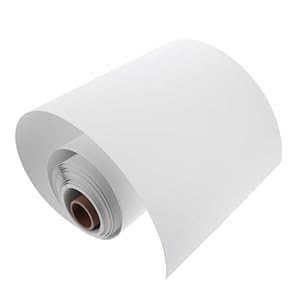 Veemoon Zeichenpapier Rolle, weißer Karton