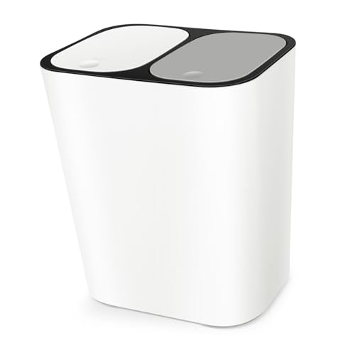Bote de basura doble compartimento 15L Garneck