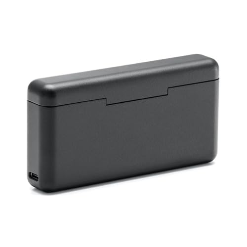 Cargador de batería portátil para cámaras Action 3 con tres ranuras de memoria y base doble