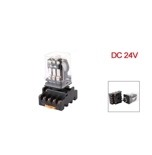 Relais de puissance JTX-3C triphasé 3PDT 3NO 3NC pour commande DC 24V - 2