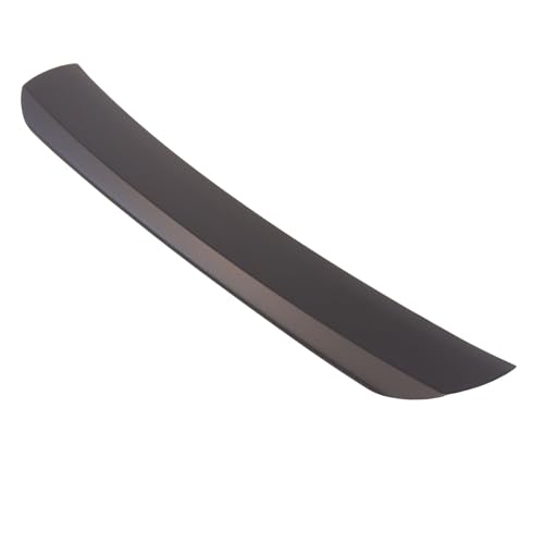 Travall Car Trunk Bumper Protector Compatible with Vauxhall Corsa 5 Door Hatchback (2019-) - Vehicle-Specific Black Smooth Plastic Bumper Protection Against Scuffs and Scratches