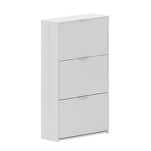 Sapateira Safira 3 Portas Branco