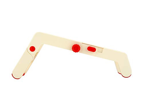 Image of Ace Adjustable Mandoline Slicer - AISI 420J2 Stainless Steel Twin Blades (54-55 HRC), Multipurpose Vegetable Slicer with Julienne, Waffle & Ridged Cuts, Durable ABS Body & Safety Holder