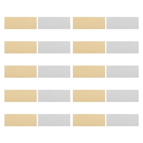 STRISCE ELETTRODI ZINCO-RAME Per Esperimento Batteria Frutta (10 Coppie