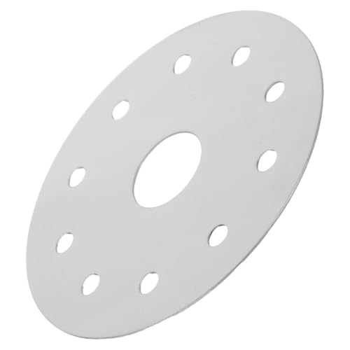 NIYANGLE Adaptador Placa de Inducción y Placa Difusora de Calor de Acero Inoxidable 13 CM, Hoja Conductora para Cocina y Uniforme, Compatible Ollas para Guisar y Uso Doméstico