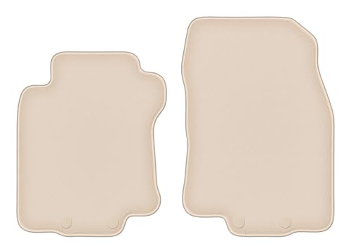 Tapis de voiture Renault Koleos II SUV 2016- tapis auto avant velours beige