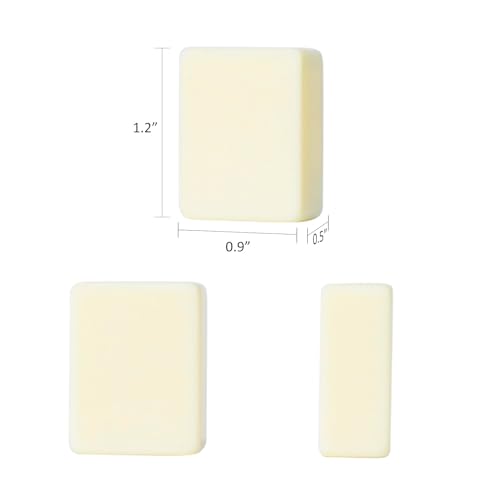 image for GUSTARIA 32 Pcs Blank Mahjong Tiles Game Set, Suitable for 1.2 