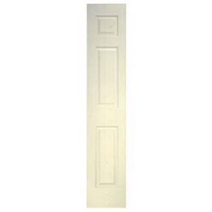 MASONITE 0201610360792VVV030010 Primed White 36 x 80' Bi-Fold 6-Panel Door