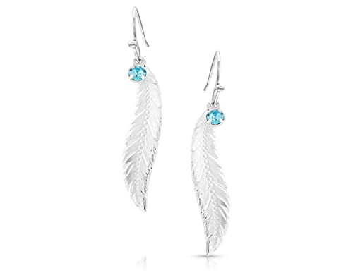Montana Silversmiths Western Lifestyle Feather Earrings