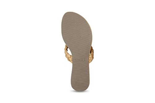 Image of Inc.5 Women's 101008 Dark Beige Flat Sandal
