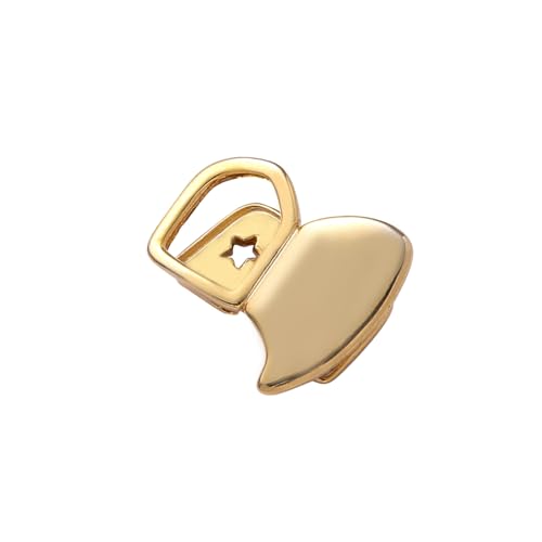 Grillz banhado a ouro 18K para seus dentes para homens e mulheres - Hip Hop Grillz - 2 dentes enviar