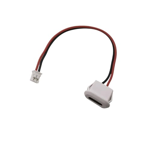 Cable USB C a conector JST PH 2.0 para actualizar lámparas LED y altavoces portátiles caseros