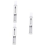 HOMSFOU 3sets Earbuds Wired Cleaning Brush Keyboard Duster Ear Wax Remover Headphone Cleaning Tools Multifunctional Earphone