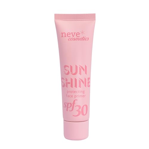 Neve Cosmetics primer perfezionante protettivo, senza siliconi, con protezione spf 30 | "SunShine Primer spf 30"