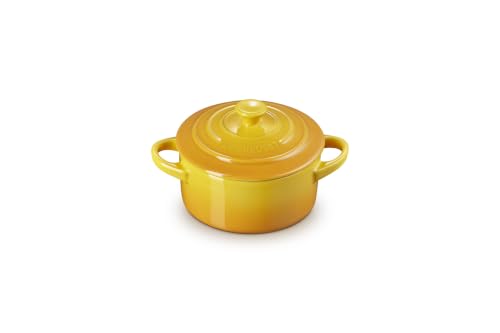 Image of Le Creuset Stoneware Mini Round Cocotte, 8oz., Nectar