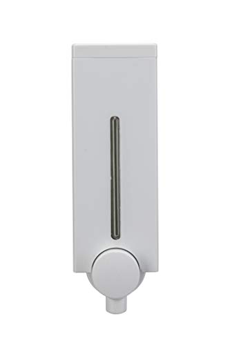 Croydex Slim Line - Dispensador de jabón para Pared, Color Blanco, Talla única Cover