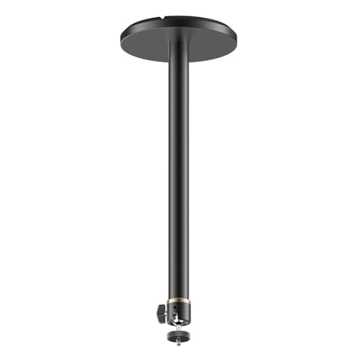 Soporte de techo para proyector universal telescópico de 10-60 cm y acero engrosado
