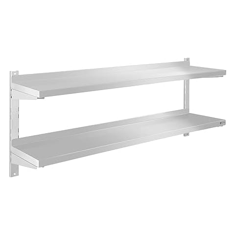 Royal Catering 2-Tier Adjustable Wall Shelves Cover