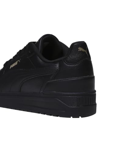 PUMA Sneakers Shuffle Downtown Unisexe 48, Black Gold
