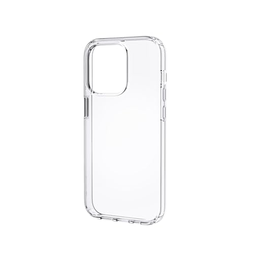 MUVIT FOR FRANCE Coque Transparente Antichoc 1M80 pour iPhone 14 Pro. Eco-responsable - Protection des chutes - Transparente - Conçue avec du plastique 100%...