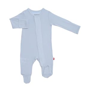 Magnetic Me Footie Pajamas Soft Modal Baby Sleepwear with Quick Magnetic Fastener | Boys and Girls Sleeper Preemie-24 Months
