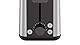 Braun Toaster PurShine HT 1610 BK, 25cm Brot Schlitz, 8 Bräunungsgrade, Aufwärm- & Auftaufunktion, Brötchenaufsatz, Krümelfach, 1030W, Schwarz