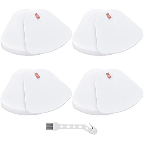 4 Foam & Felt Filters Replacement for Shark Navigator Lift-Away Vacuum ZU503AMZ, NV350, NV351, NV352, NV355, NV356E, NV357, NV360, UV440, UV490, UV500, UV540, UV550, Part XFF350 XHF350 Cover