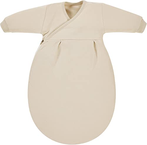 Alvi Baby Mäxchen Innensack Schlafsack 100% Bio Baumwolle (56, beige)
