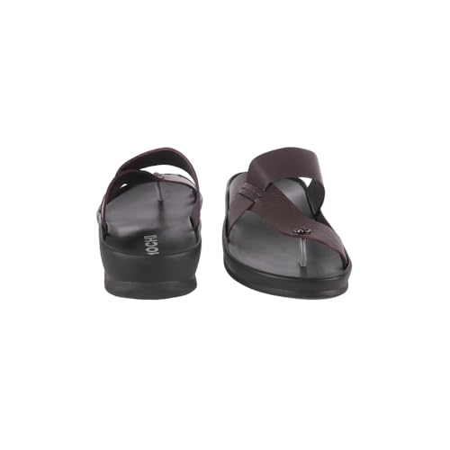 Image of Mochi Men Comfort Leather Chappal For Regular Use