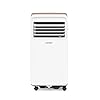 COMFEE' Climatiseur portable 9000 BTU/H, AMBRA 10C, 2,6 kW, 25㎡/68 m³, 3 en 1 climatiseur portable, ventilateur, refroidissement, déshumidification, 24H minuteur, mode de sommeil, fonction suivi
