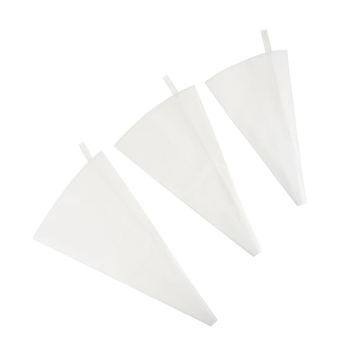 DINHEAROM 3pcs Cake Decorating Food Grade Cake Icing Bags for DIY Pastry Cookies and Pies