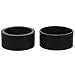 SOLUSTRE Microscope Eyepiece Cover 2pcs Microscopes Rubber Eyecups Binocular Eyepiece Eye Guards Cups for 32-35mm Microscope Monoculars Binoculars Rubber Eyepiece Cover