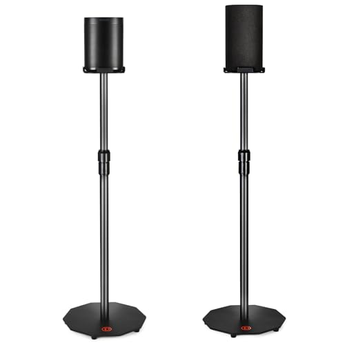 Sony BRAVIA Theater Rear 8 SA-RS8�p�t���A�X�^���h | Sonos One SL�ɂ��Ή� | �������߉\ (25.5�C���`~40.5�C���`) | ���ϋv6mm�X�`�[�� ����33�|���h �P�[�u���Ǘ�