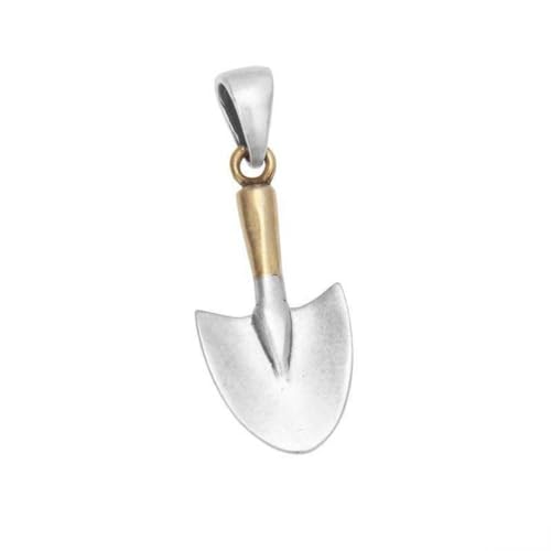 Collier argenté de mode personnalisé avec pendentif ancien mate tactile