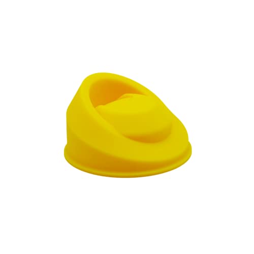 The CrunchCup Splash Cap (Yellow)