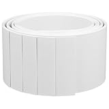 Homoyoyo PVC製白色縦型ブラインド交換用スラット 5枚セット 窓 引き戸用修理キット 長期耐久性と機能回復用ホームデコレーション