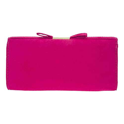 Image of JNB Faux Microsuede Envelope Clutch