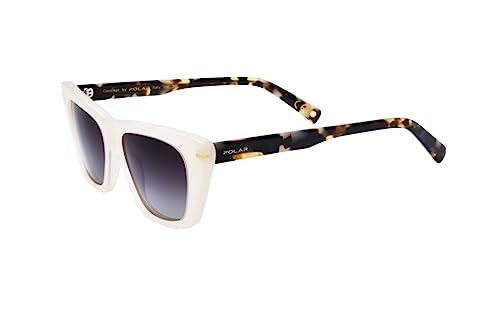 Lunettes de soleil Polar gold 134 col 410 blanc pour une protection solaire quotidienne