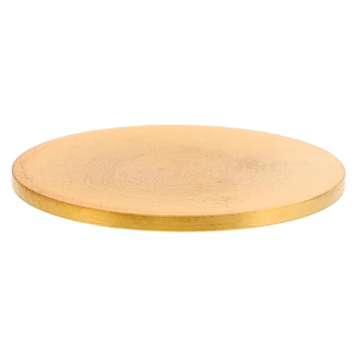 OSALADI Sheet Hand Operated Copper Sheet for Concave Convex Stamping Thick Craft Material for Clear Imprints Durable Copper Plate for Home and Professional Projects