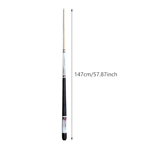 Taco de billar desmontable de 147 cm con punta de 13 mm miniatura 3