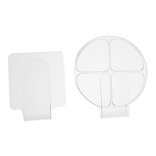 CIMAXIC Acrylic Makeup Mixing Palette 2pcs Handheld Ideal for Customizing Your Beauty Needs