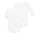 Petit Bateau Unisex BabyGestreifter Body mit langen Ärmeln (2er Pack) , Variante 1, 18 Monate