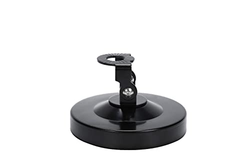 (Manaheart) モービル アンテナ用 マグネット マウント ベース 基台 180度 調節可能 MJ-MP 同軸ケーブル アンテナベース 取り付け簡単 車用 L型六角レンチ付