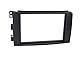 Audioproject A246 - Autoradio Radioblende Doppel DIN 2 DIN kompatibel mit SMART ForTwo 451 ab 2007 - SMART ForFour 454 ab 2004 Cabrio Einbaurahmen schwarz