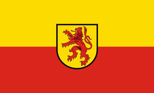 Drapeau Large Bräunlingen résistant au vent format paysage 1.35m²