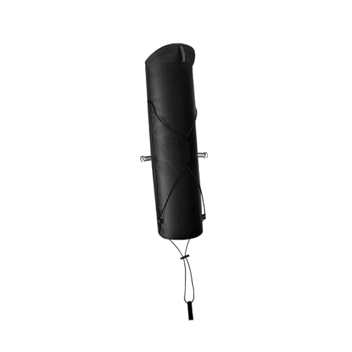 SZLIFE Bolsa para bastones de senderismo, accesorio para mochila, bastones de paseo plegables multifuncionales, funda para alpinismo y mochila de hombro, color negro