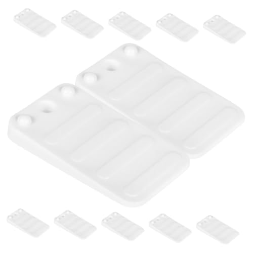 Mikikit Leveling Shims Pack 12 Pcs Furniture Leveler Shims for Leveling Table Wedges for Home Office