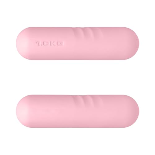 Mancuernas pequeñas para mujer, mancuernas deportivas de silicona de 4.4 libras, equipo de entrenamiento de fuerza, 2 barras de pesas de mano para gimnasio, yoga, levantamiento, pilates, cardio