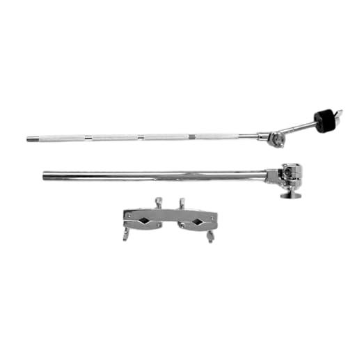 Support de cymbales robuste à texture métallique et haute durabilité